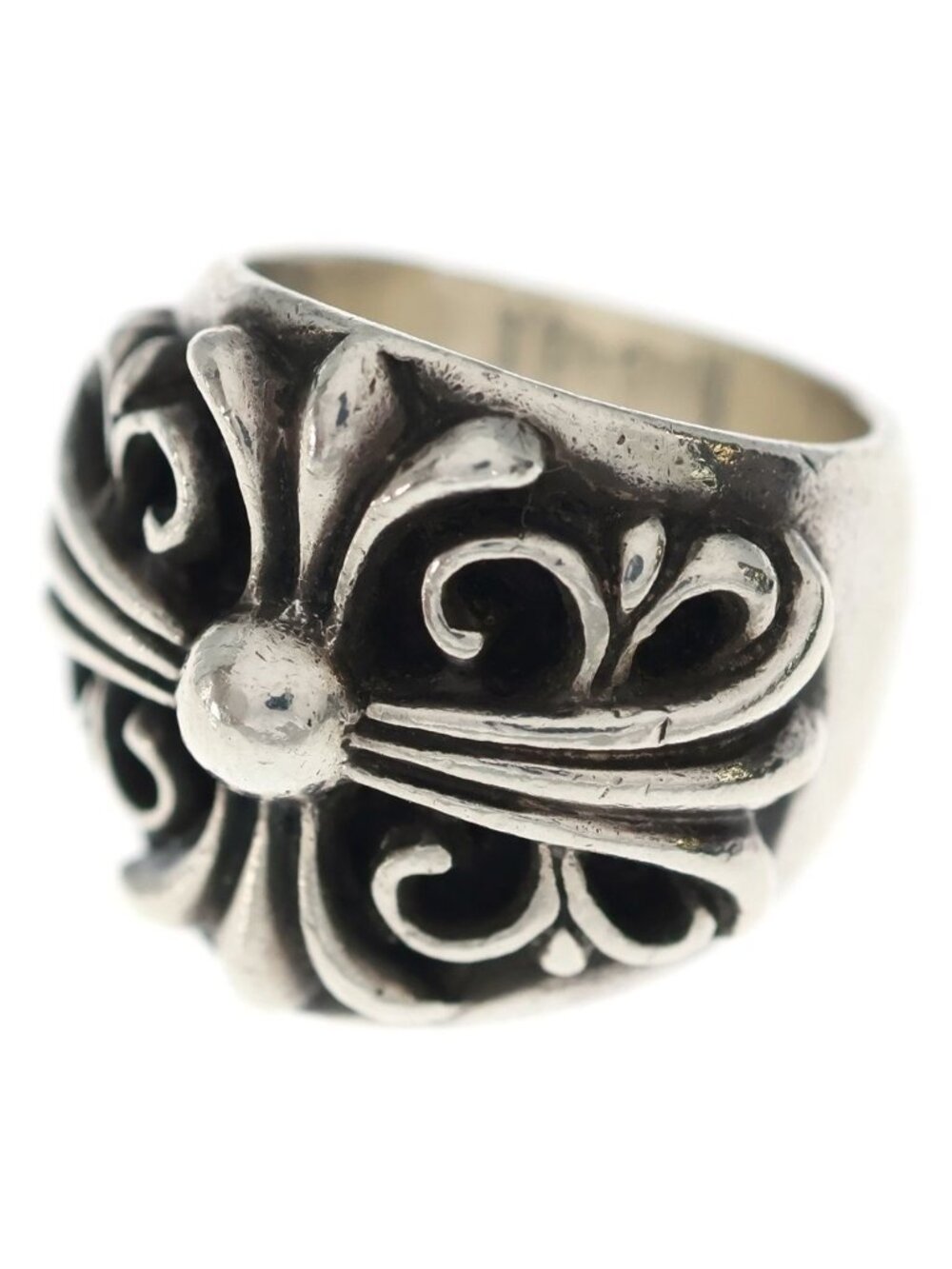 Chrome Hearts Keeper Ring Silver